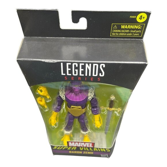 Hasbro Marvel Legends BARON ZEMO  6" Figure Walgreens Exclusive NEW - Picture 3 of 9